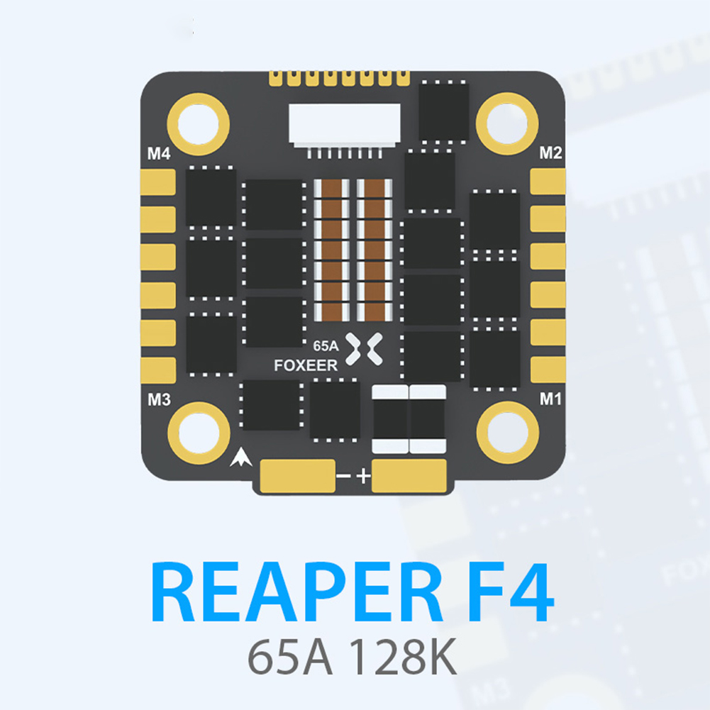 Foxeer Reaper F4 128K 65A Esc - Foxeer-ラジコンドローン用ブラシレスモーターf4,128k,65a,30x30mmブレード,3-8s dshot1200,リモートコントロールドローン用,diyモデル