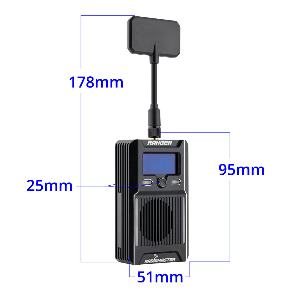 レンジャー 2.4GHz ELRS モジュール OLED デ - Radiomaster Ranger 2.4Ghz Elrs Module のレビューと価格