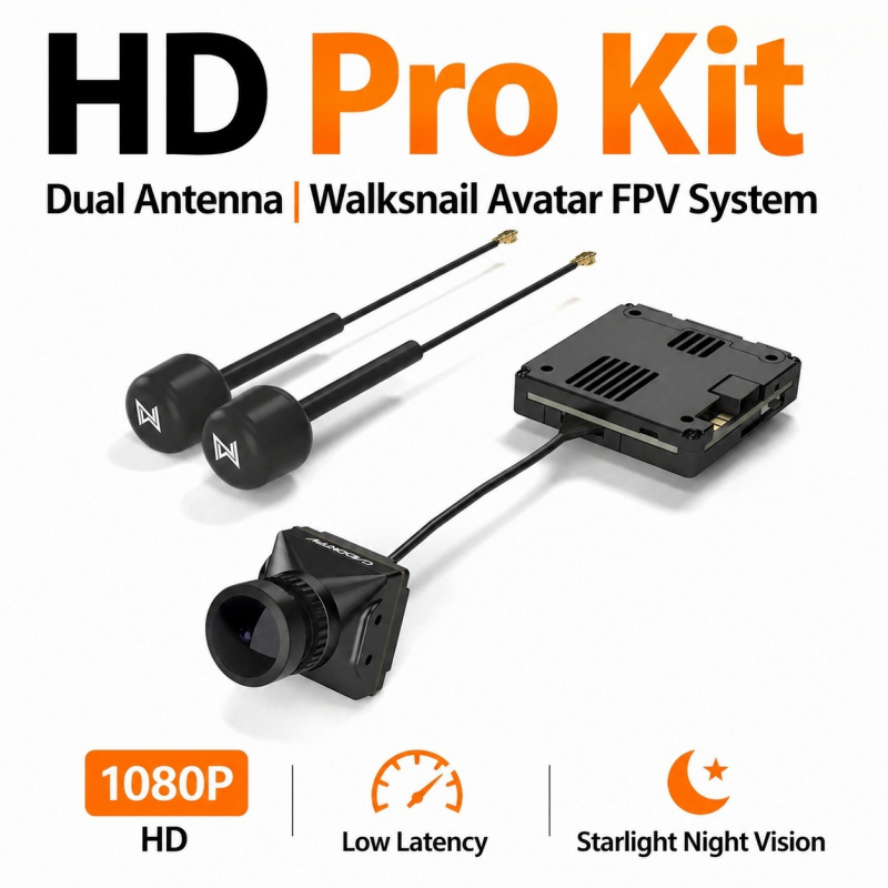 Walksnail Avatar HD Proキット デュア - Walksnail Avatar Hd Pro Kit のレビューと価格