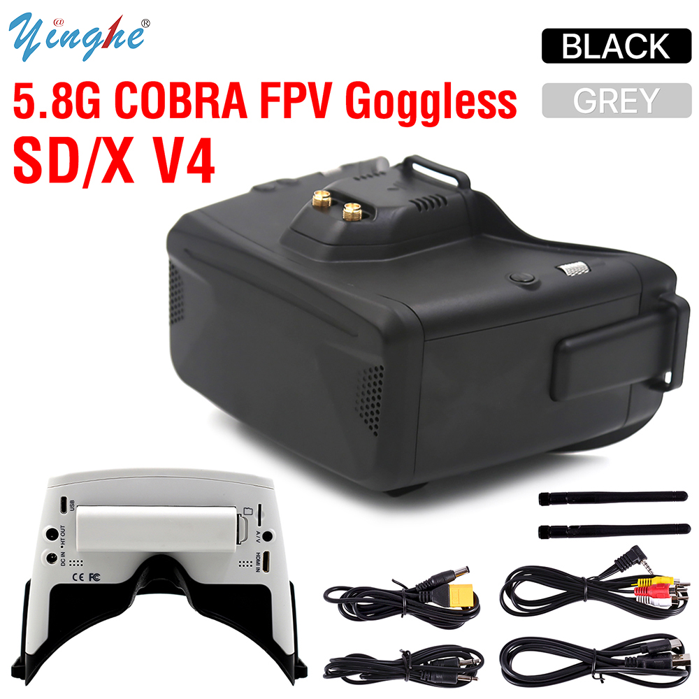 SKYZONE Cobra SD/X V4 FPVゴーグル  - Skyzone Cobra X V2 Fpv Goggles のレビューと価格